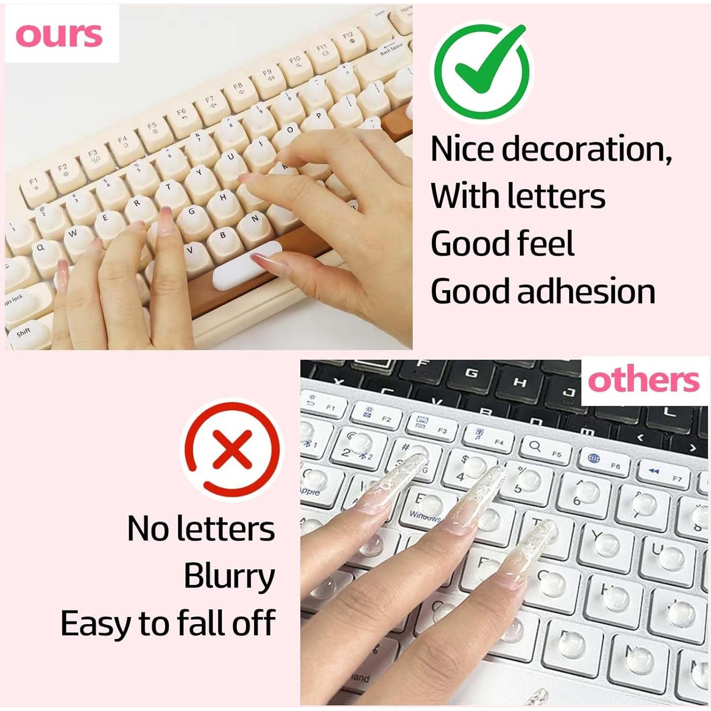 Cubierta de Silicona para Teclado Play as pro - Uñas Largas