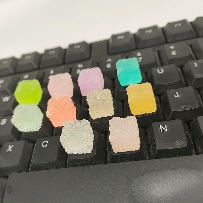 Etiquetas de Teclado Silicona Difenleaf para Uñas Largas - 36 Piezas