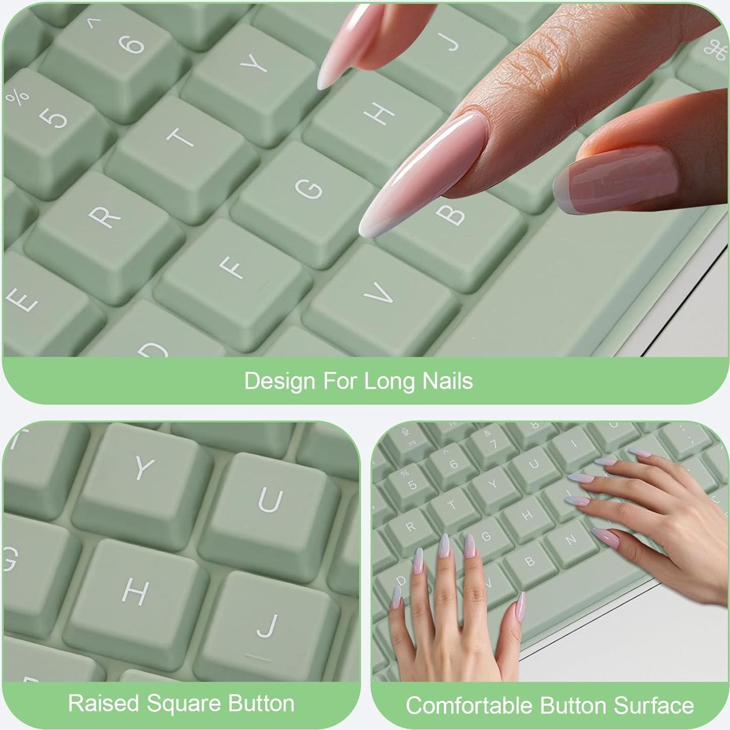 Cubierta de Teclado Silicona MOSISO para MacBook Air/Pro 15/14/16"