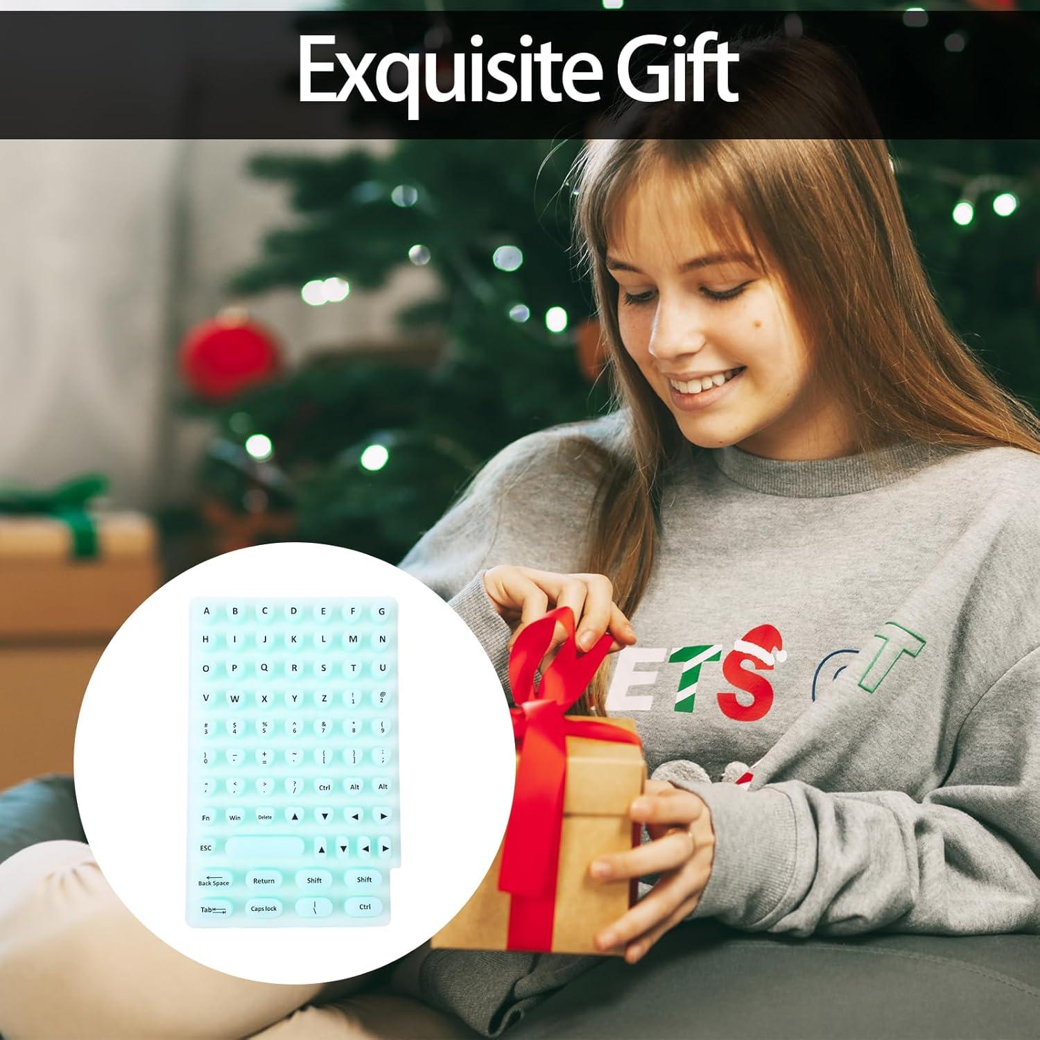 Burbujas de Teclado para Uñas Largas Alrhso 70pcs Silicona