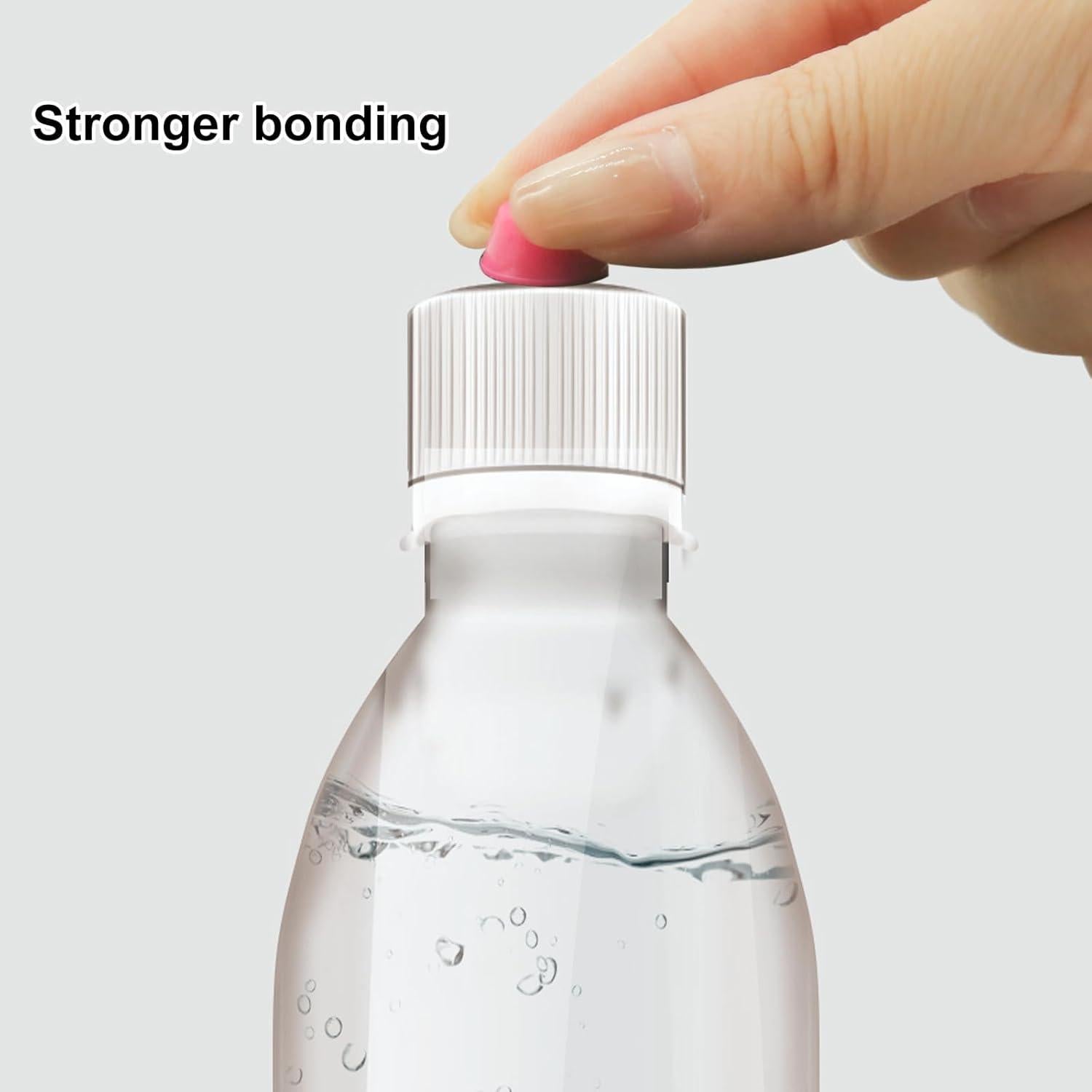 64 Calcomanías de Teclado Rosa Oscuro HINGTAI para Uñas Largas