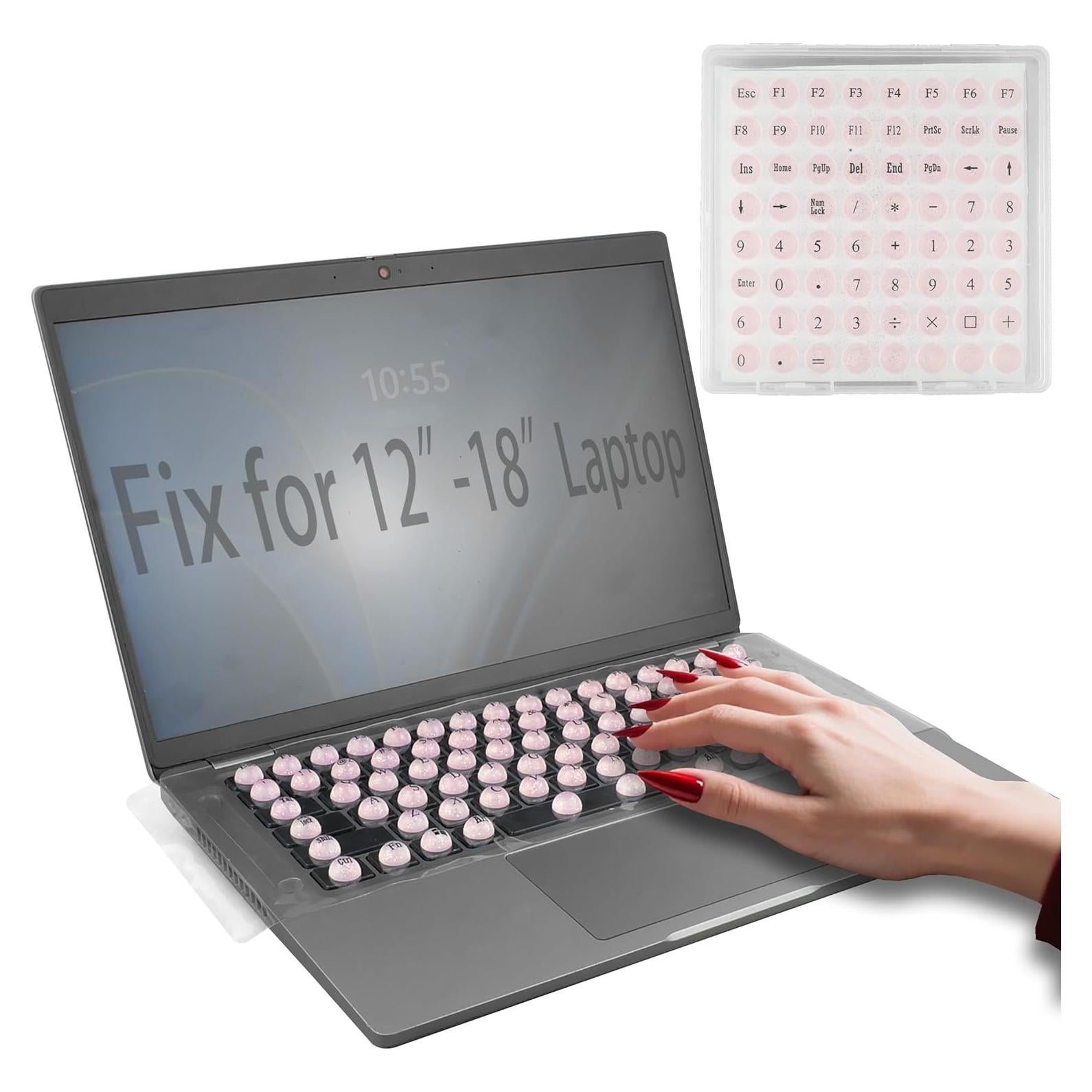 Cubierta de Teclado para Uñas Largas Ivaso 12-18" (30.48-45.72 cm)