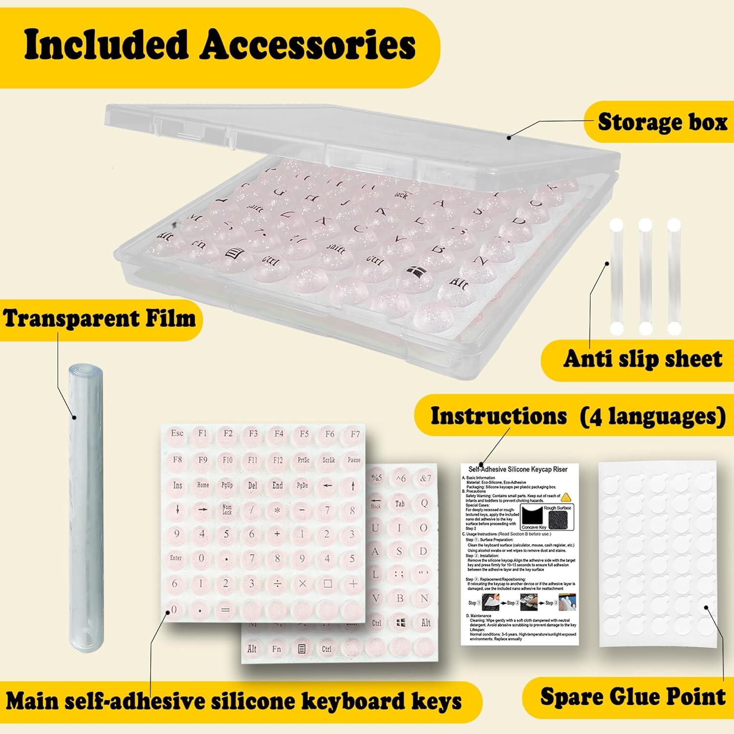 Cubierta de Teclado para Uñas Largas Ivaso 12-18" (30.48-45.72 cm)