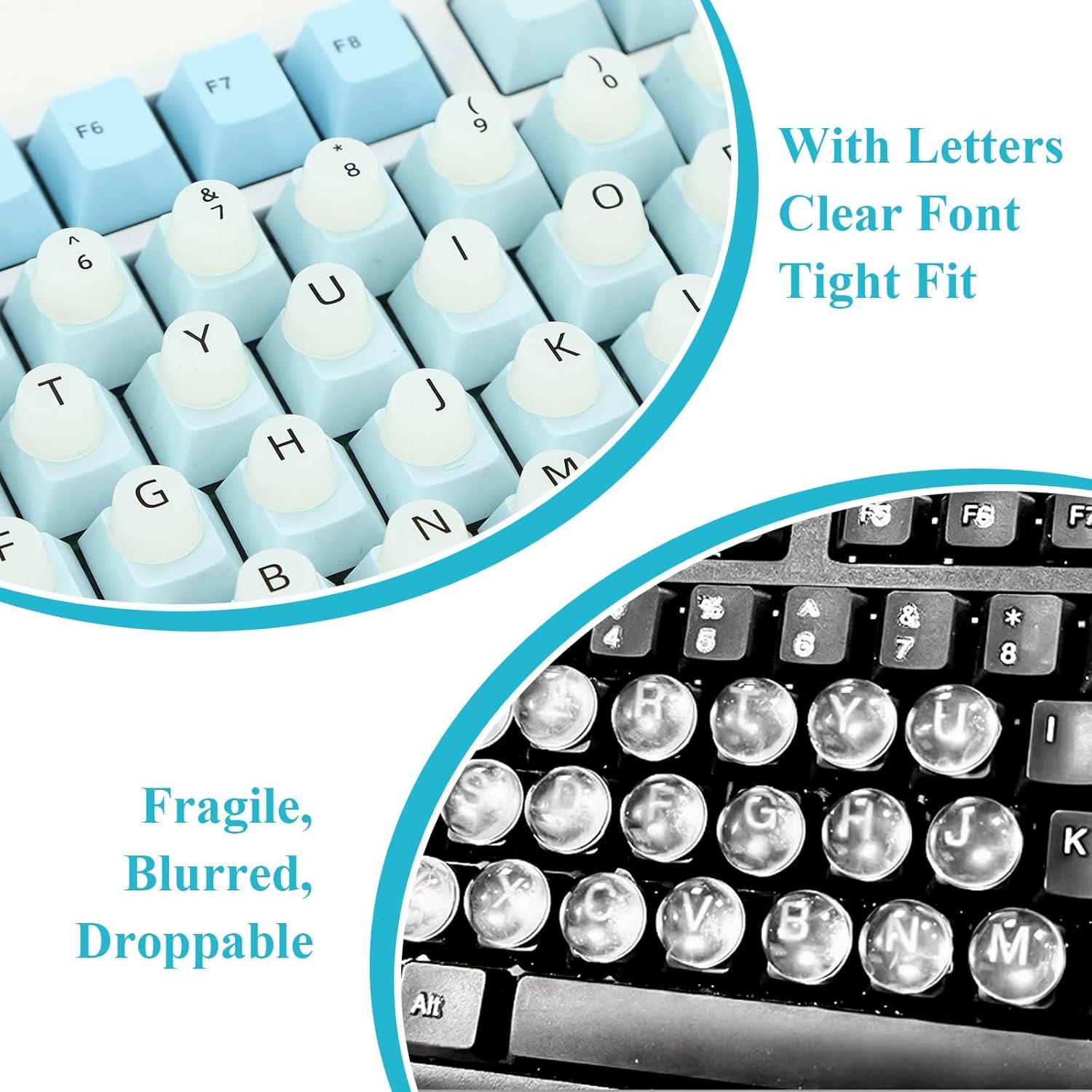 Cubierta de Teclado para Uñas Largas Braxan - Silicona Suave