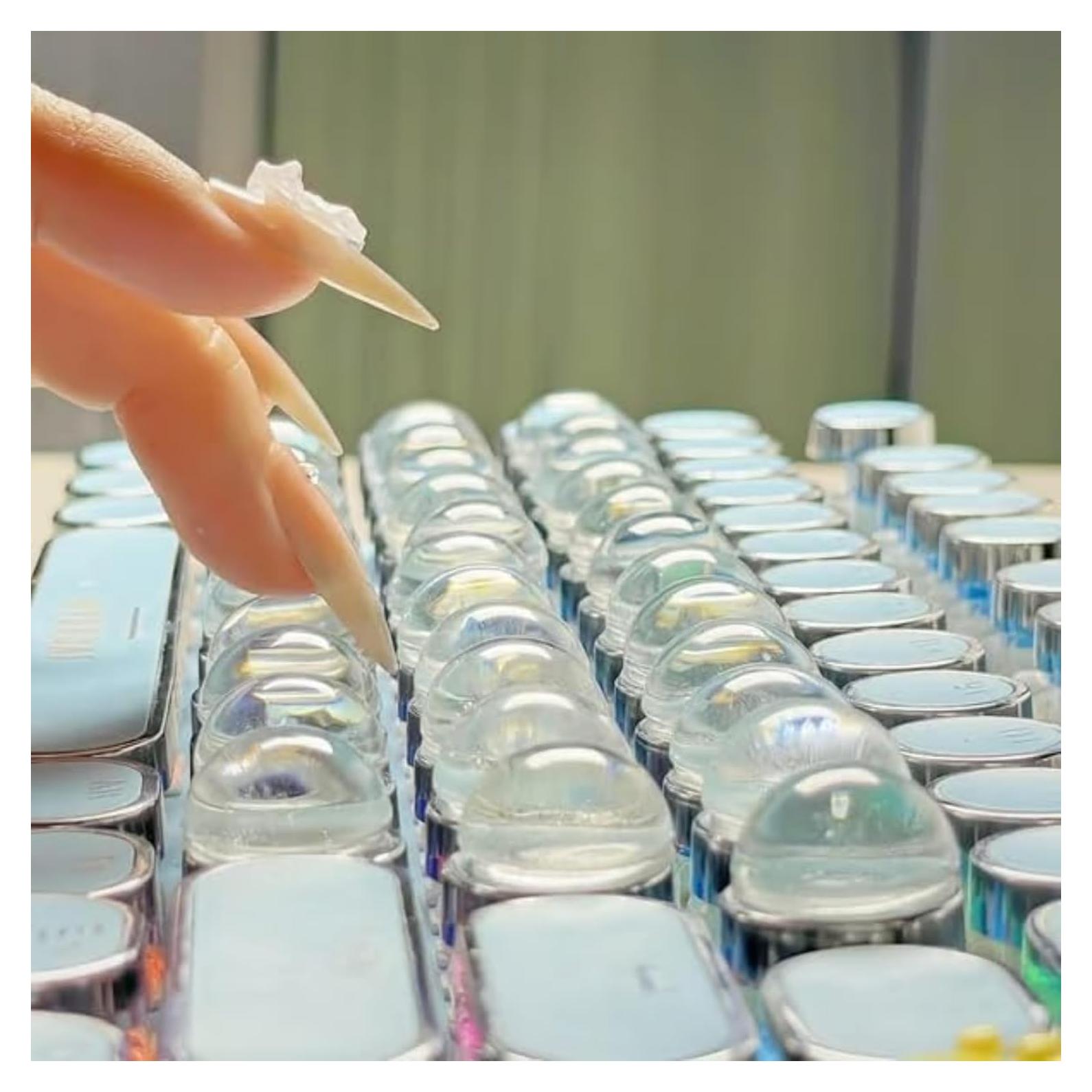 128 Stickers Protectores de Uñas Silicona Mcnulgur - Antideslizantes