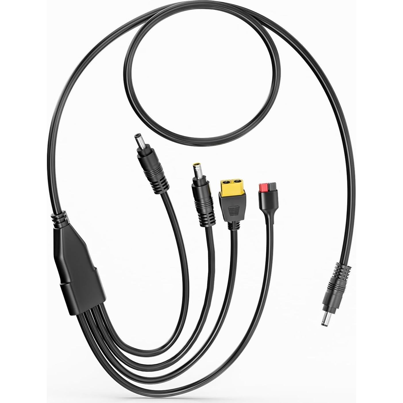 Cable de Extensión DC 4-en-1 Goupchn 2m para Panel Solar