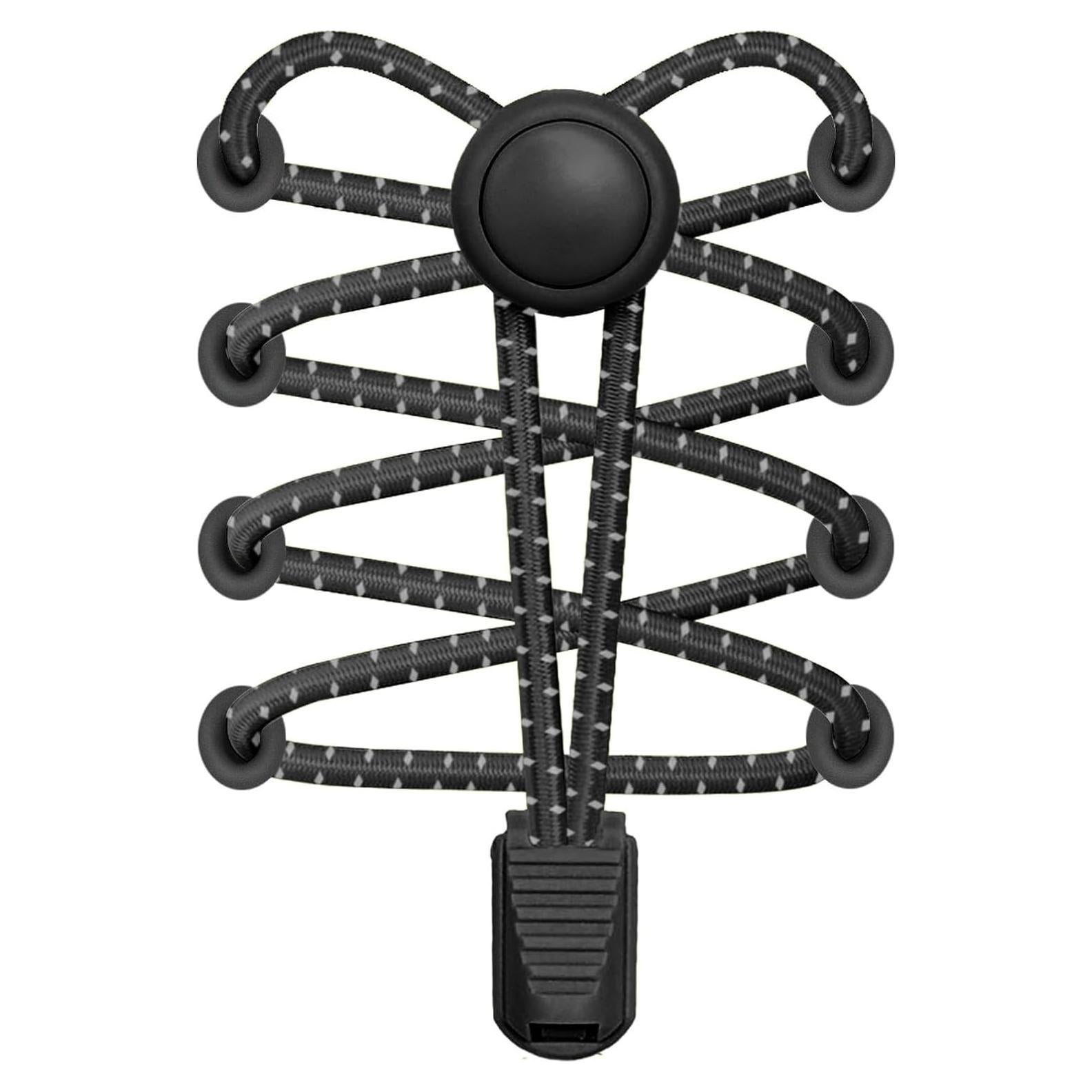 Cordoneras Elásticas Sin Nudos VESONNY - Reflectantes 119 cm