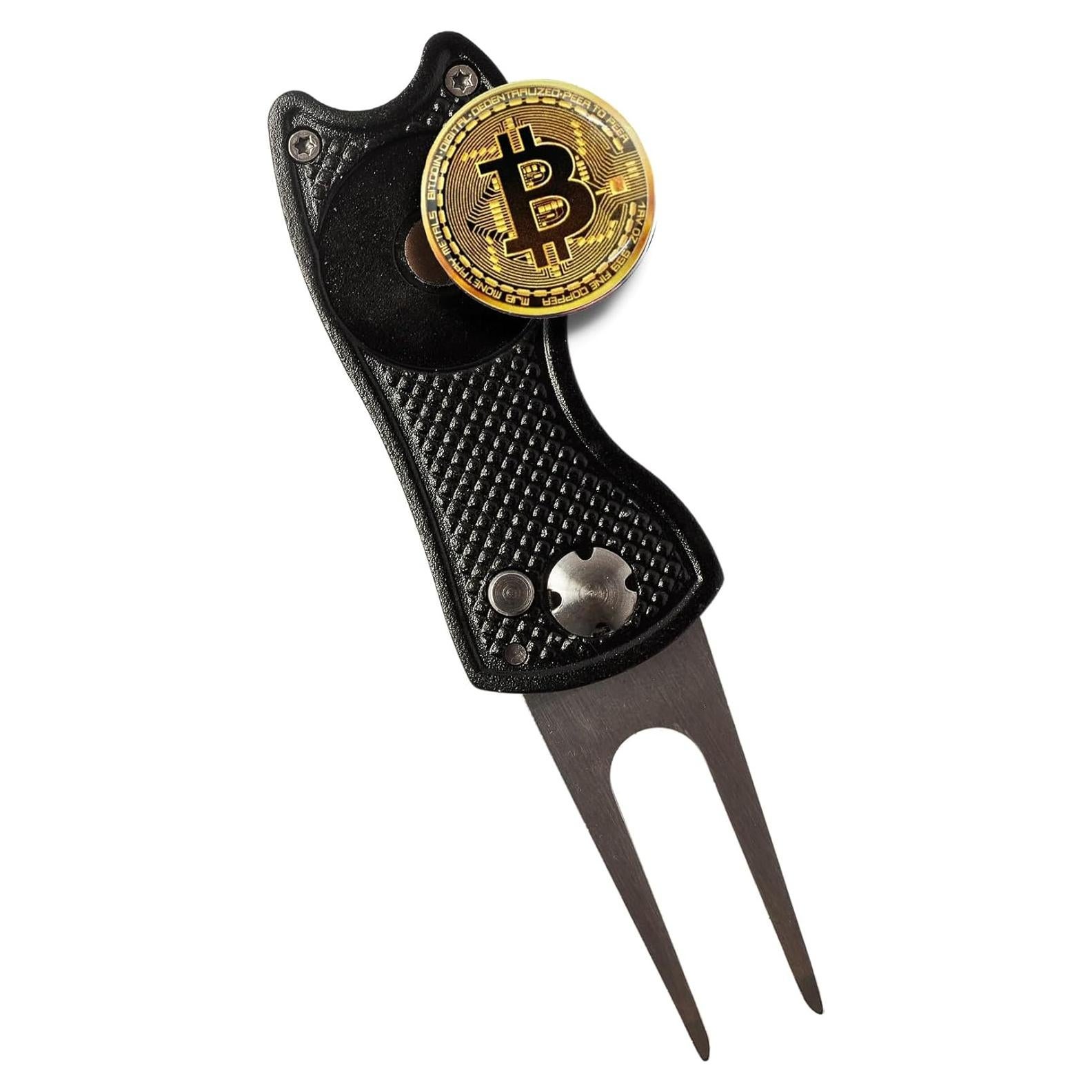 Herramienta de Golf HODL 21 3 en 1 Plegable - Divot, Marcador y Soporte