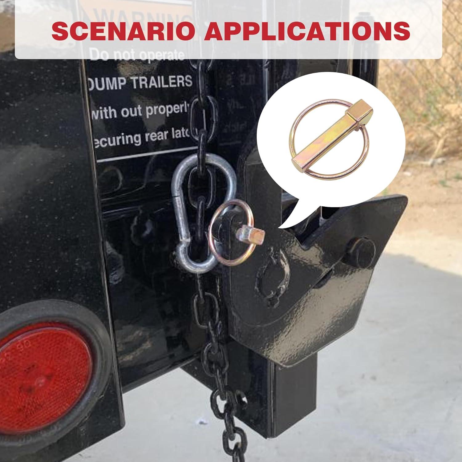 Kit de Pasadores de Seguridad AIMUNOK 1/4" - 8 Piezas