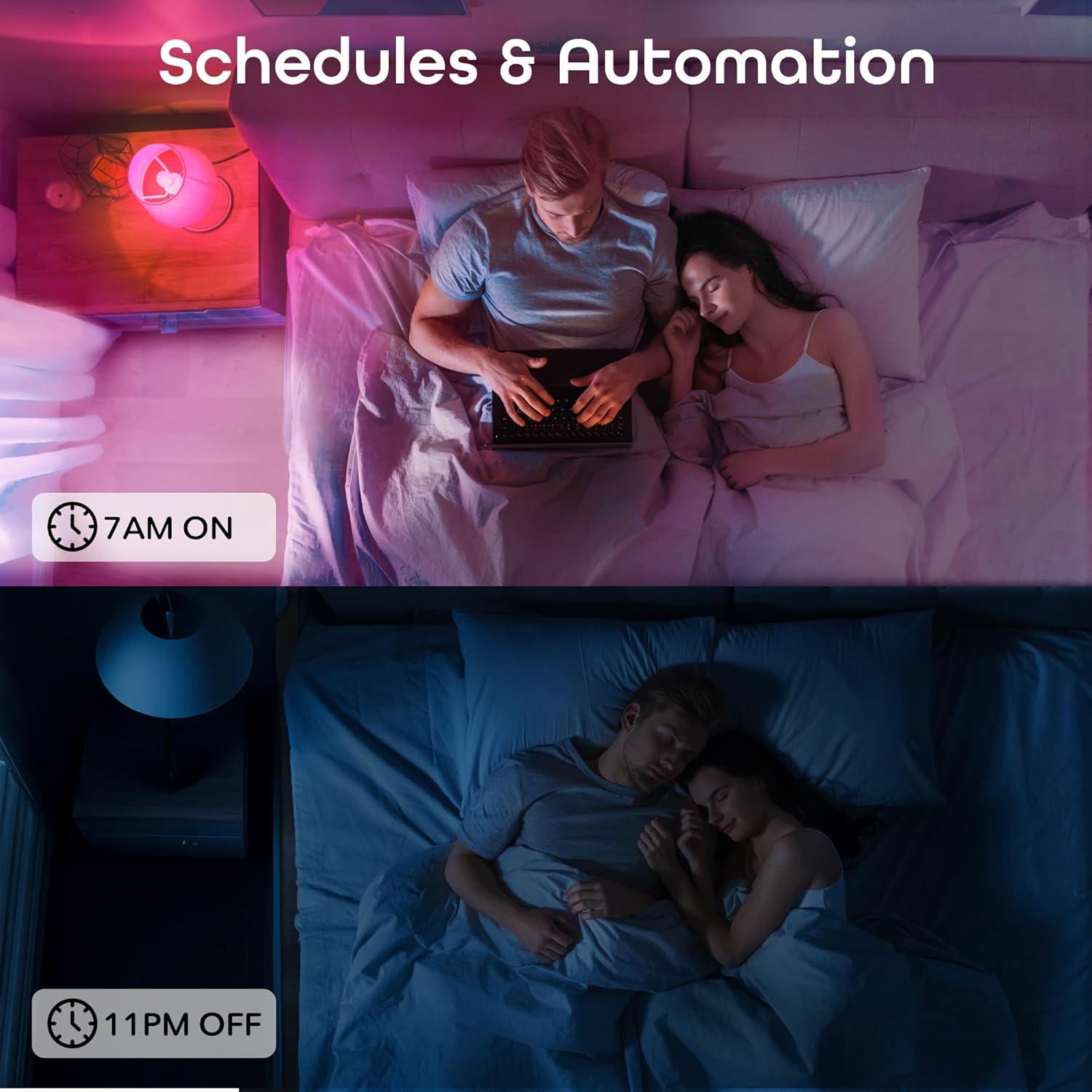 Bombillas Inteligentes Geeni Prisma 2-Pack LED RGBW 800 Lúmenes