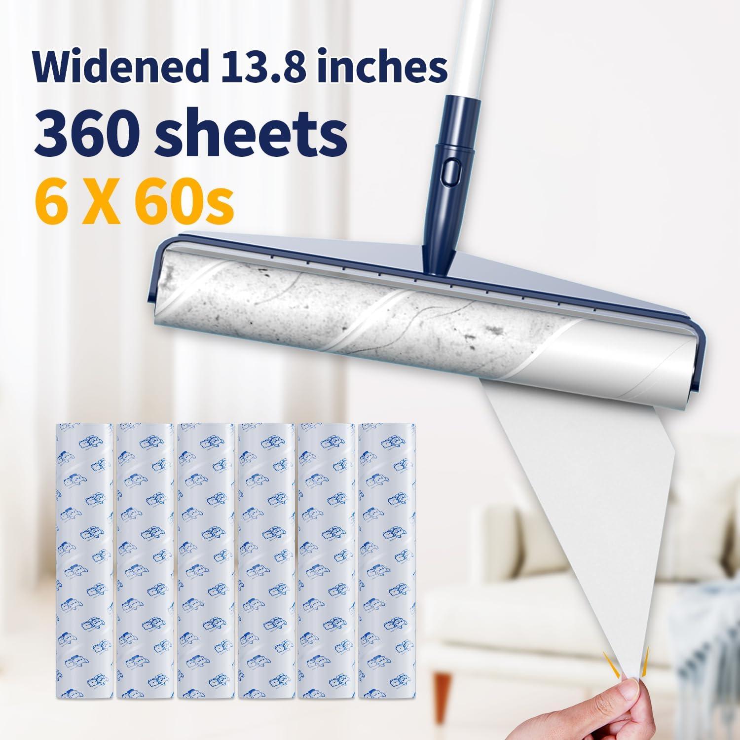 Rodillo de Pelusa Hohoky 35 cm con Mango Extensible 130 cm