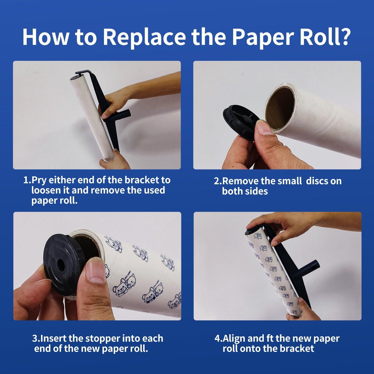 Rodillo de Pelusa Hohoky 35 cm con Mango Extensible 130 cm