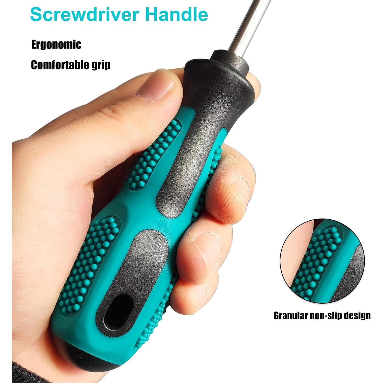 Juego de Destornilladores Magnéticos Tcwous 6 Piezas