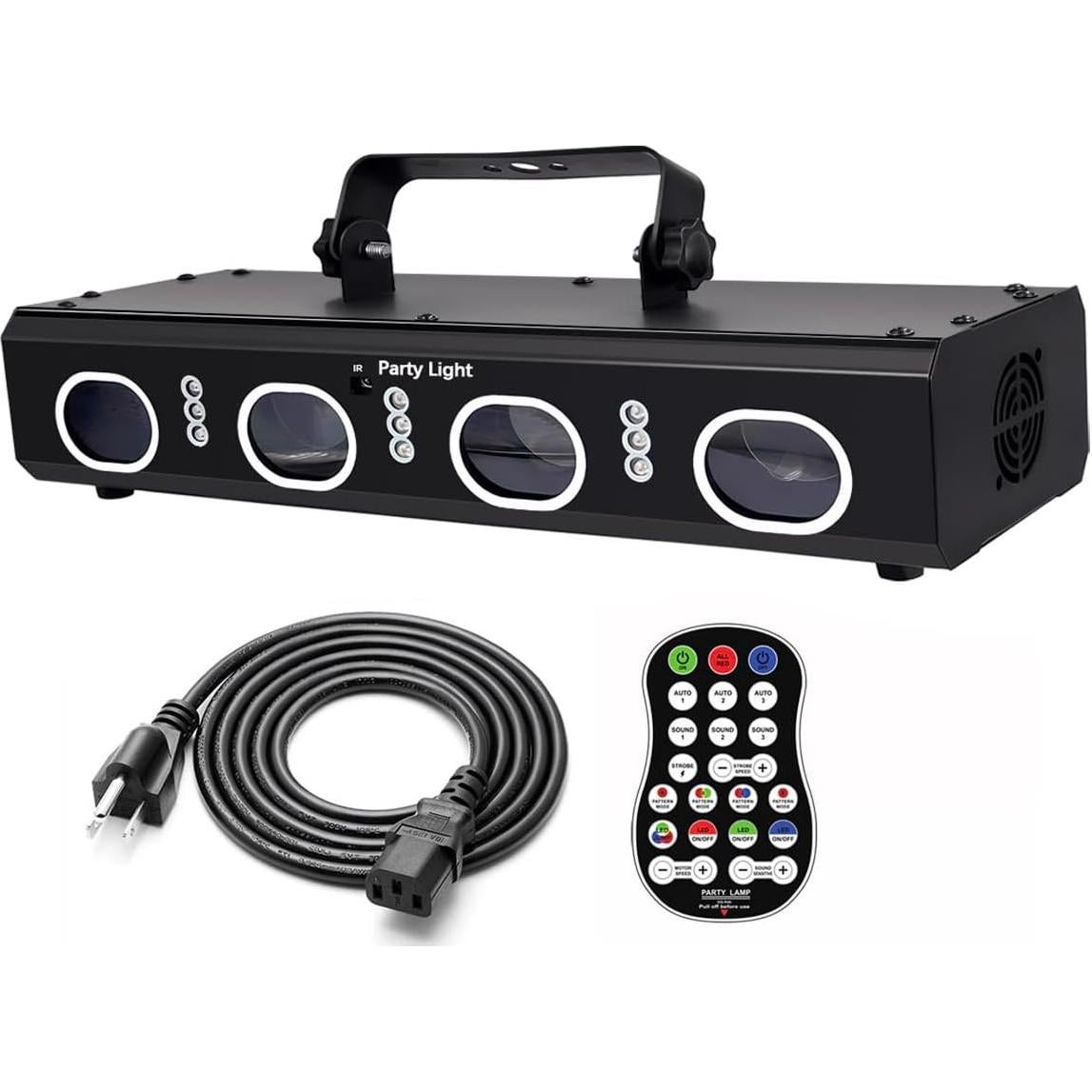 Luz Láser de Fiesta KisMee DQ-R60 RGBP Control Remoto