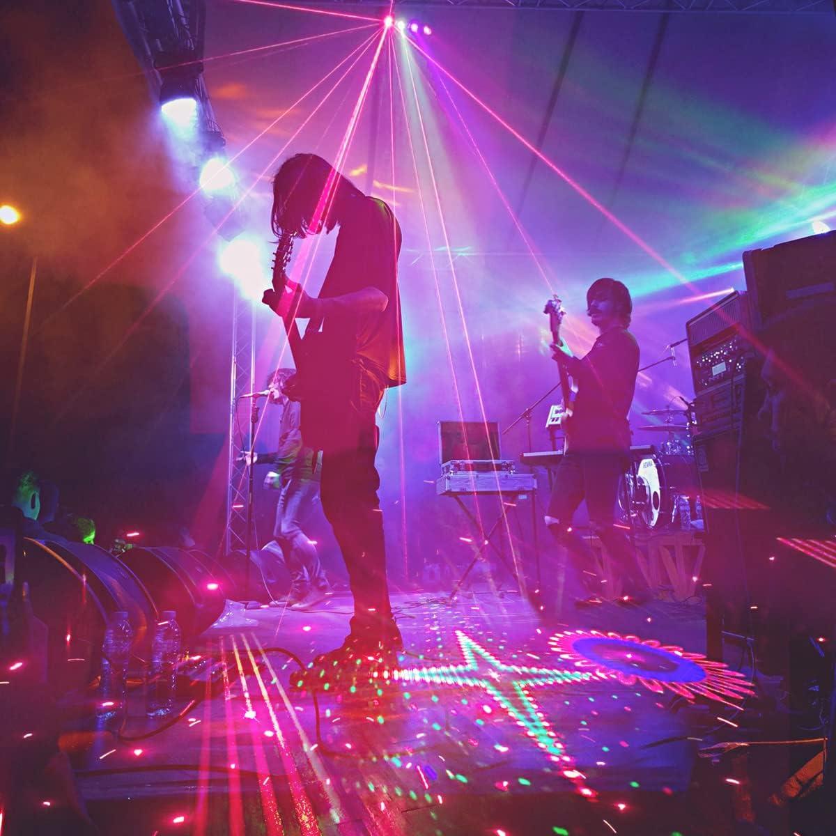 Luz Láser de Fiesta KisMee DQ-R60 RGBP Control Remoto