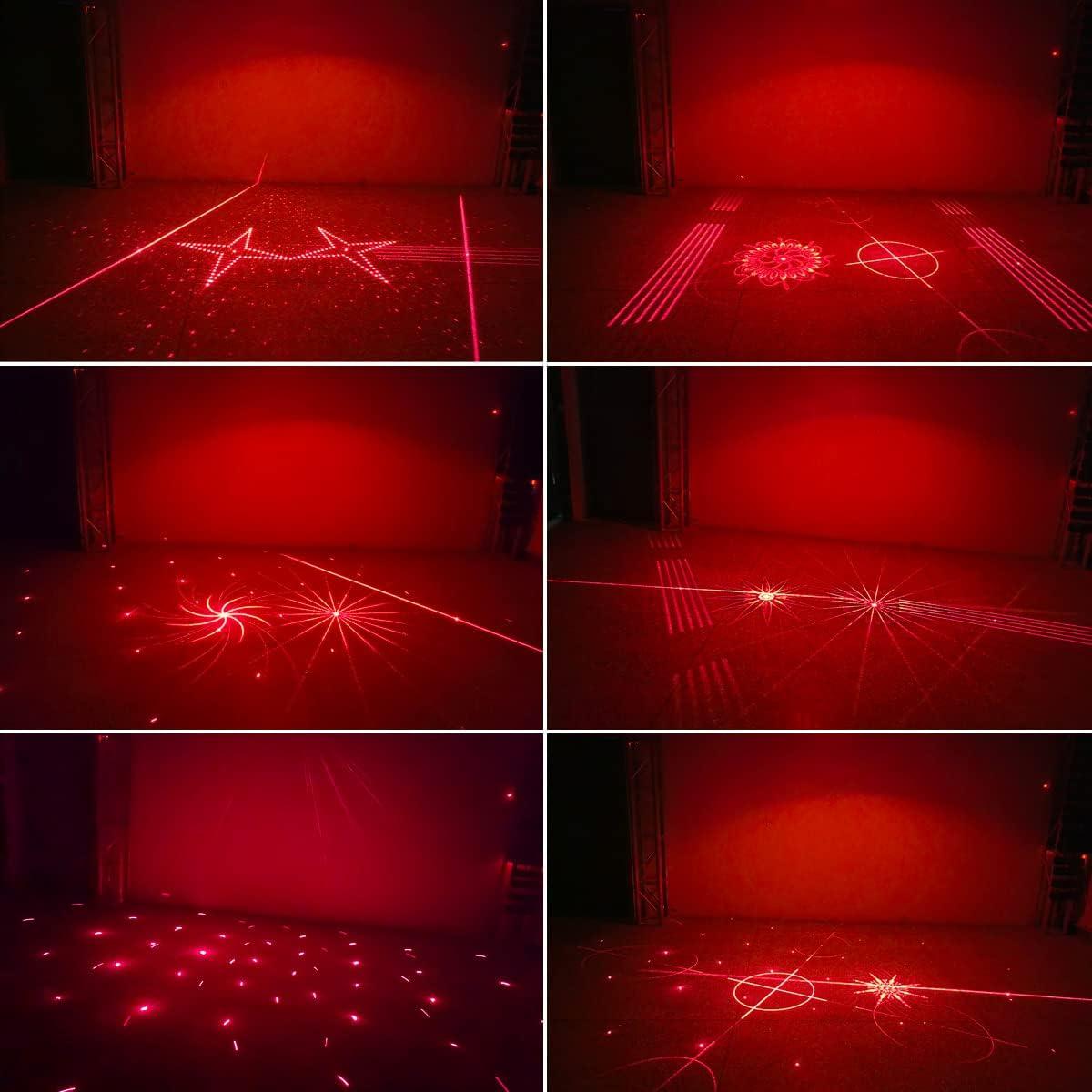 Luz Láser de Fiesta KisMee DQ-R60 RGBP Control Remoto