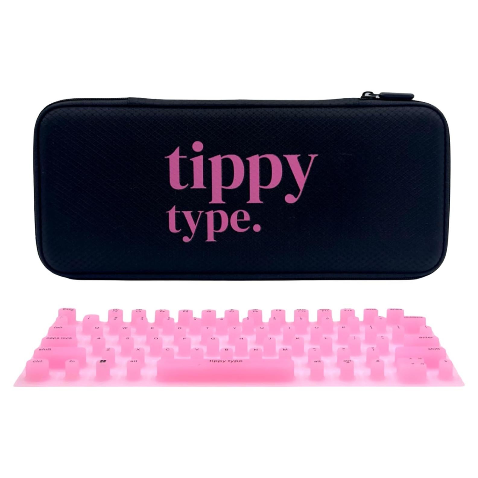 Cubierta de Teclado Silicona Tippy Type para Dell 13.3" Rosa