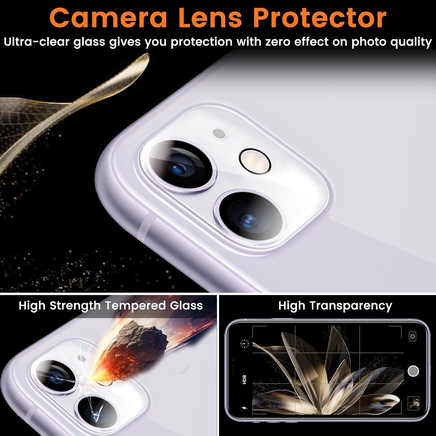 Protector de Pantalla Privado Lesakit para iPhone 11 6.1" 9H