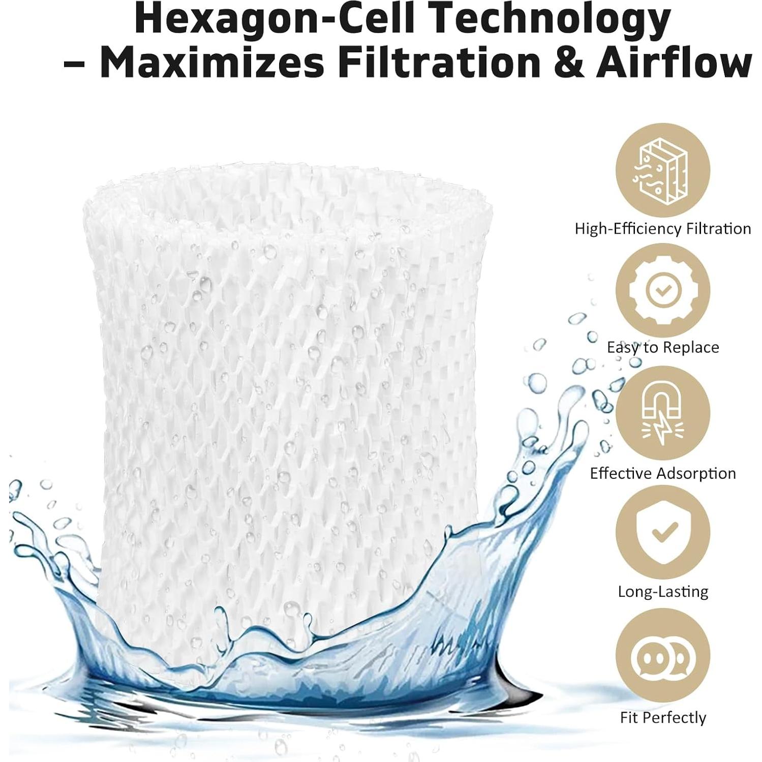 Paquete de 6 Filtros de Reemplazo para Humidificador OOBI