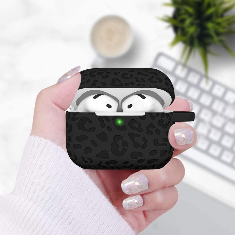Funda de Leopardo Gawnock para AirPods 4ta Generación - Protección Completa