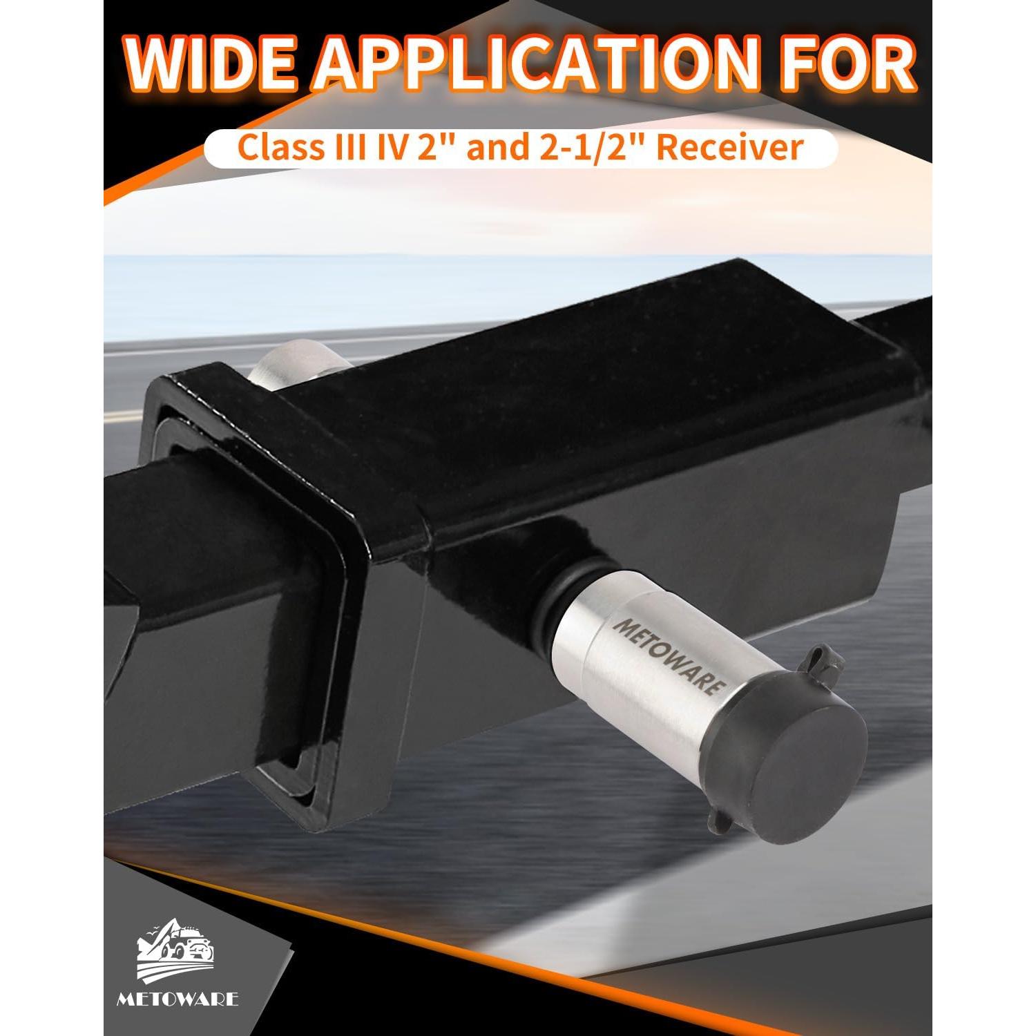 Cerradura de Remolque METOWARE de Acero Inoxidable 5.1 cm