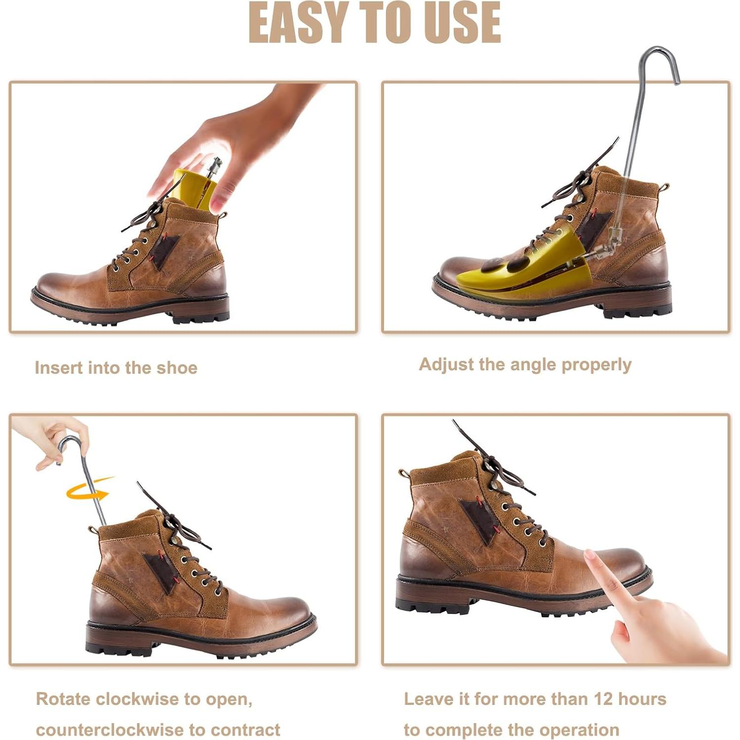 Estiradores de Botas y Zapatos Ajustables 2 Piezas