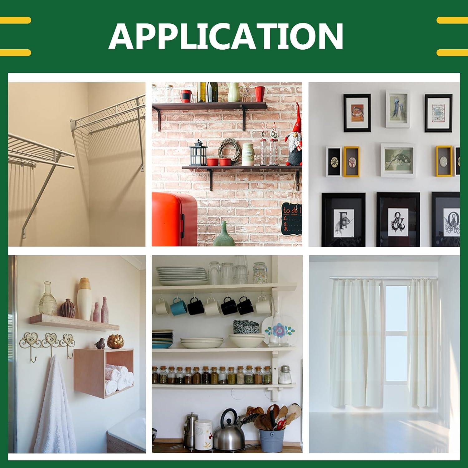 Kit de Anclajes y Tornillos para Paneles de Yeso Tanbupu 156PCS