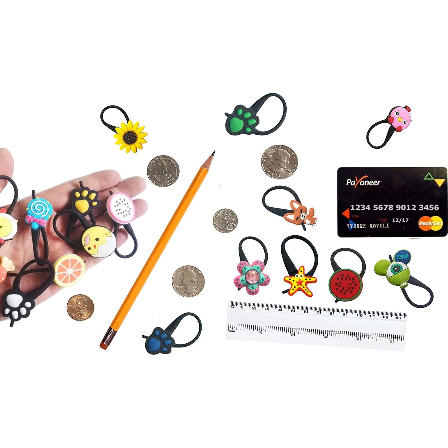 Conjunto de tiradores de cremallera Avirgo - 6 piezas gatitos