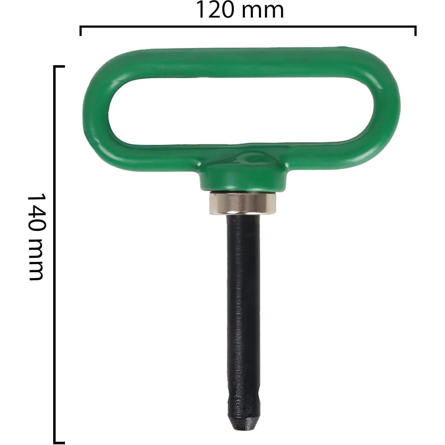 Pasador Magnético VIRTIONZ Verde 2 Paquetes para Remolque
