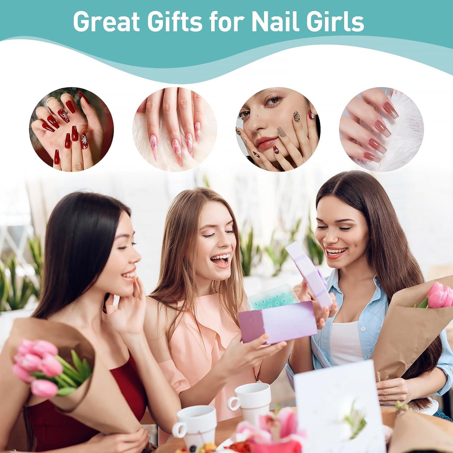 Cubierta de Teclado Silicona TS-MAYKA 3D para Uñas Largas Azul