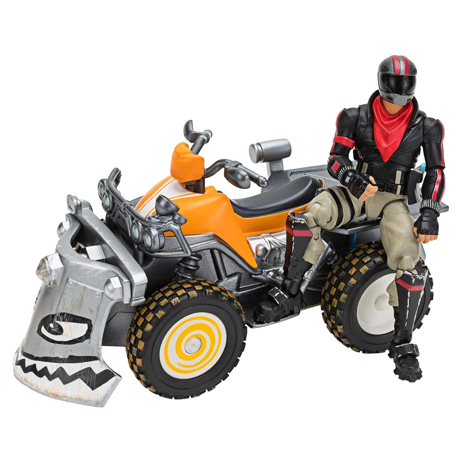 Vehículo Quadcrasher Jazwares Fortnite con figura Burnout