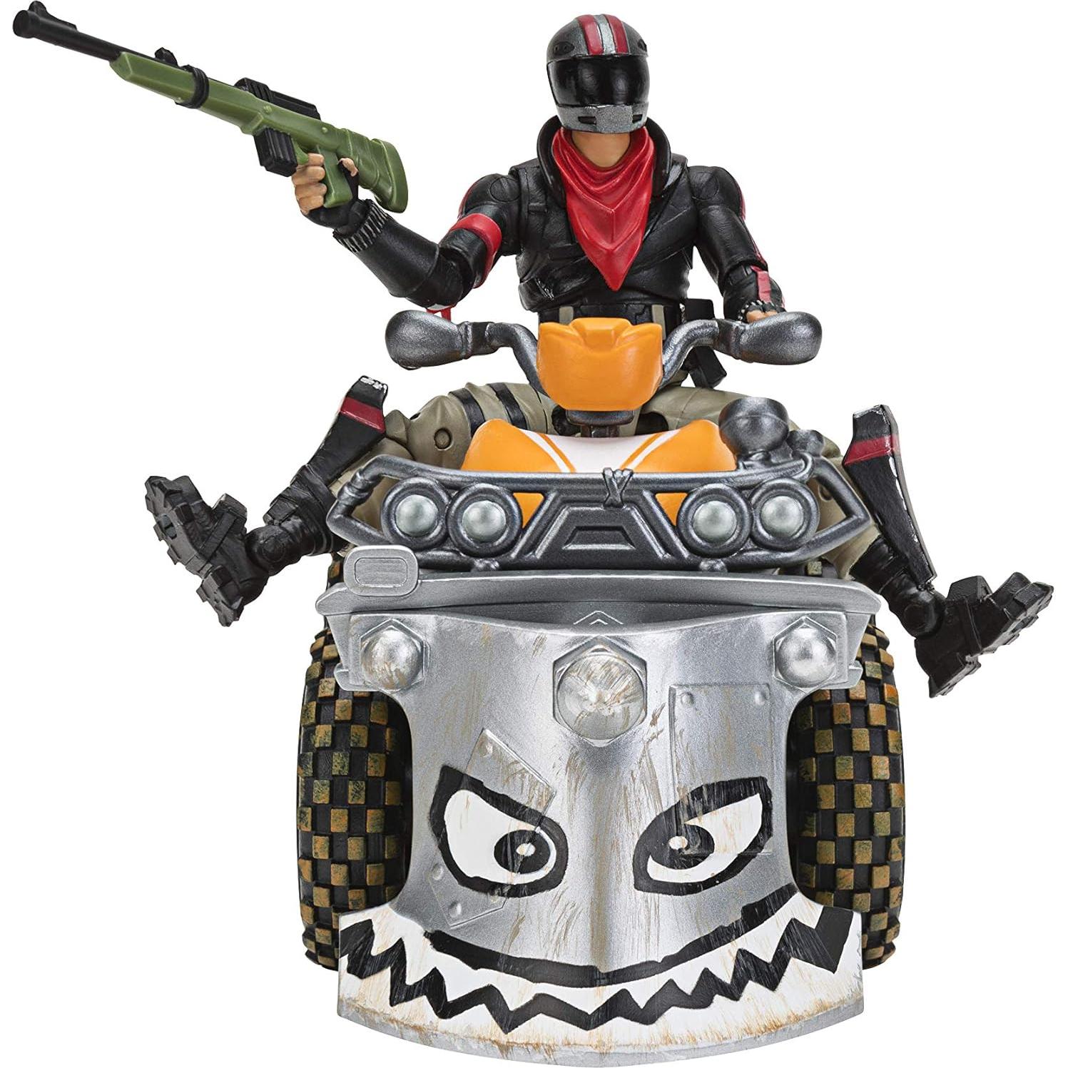 Vehículo Quadcrasher Jazwares Fortnite con figura Burnout