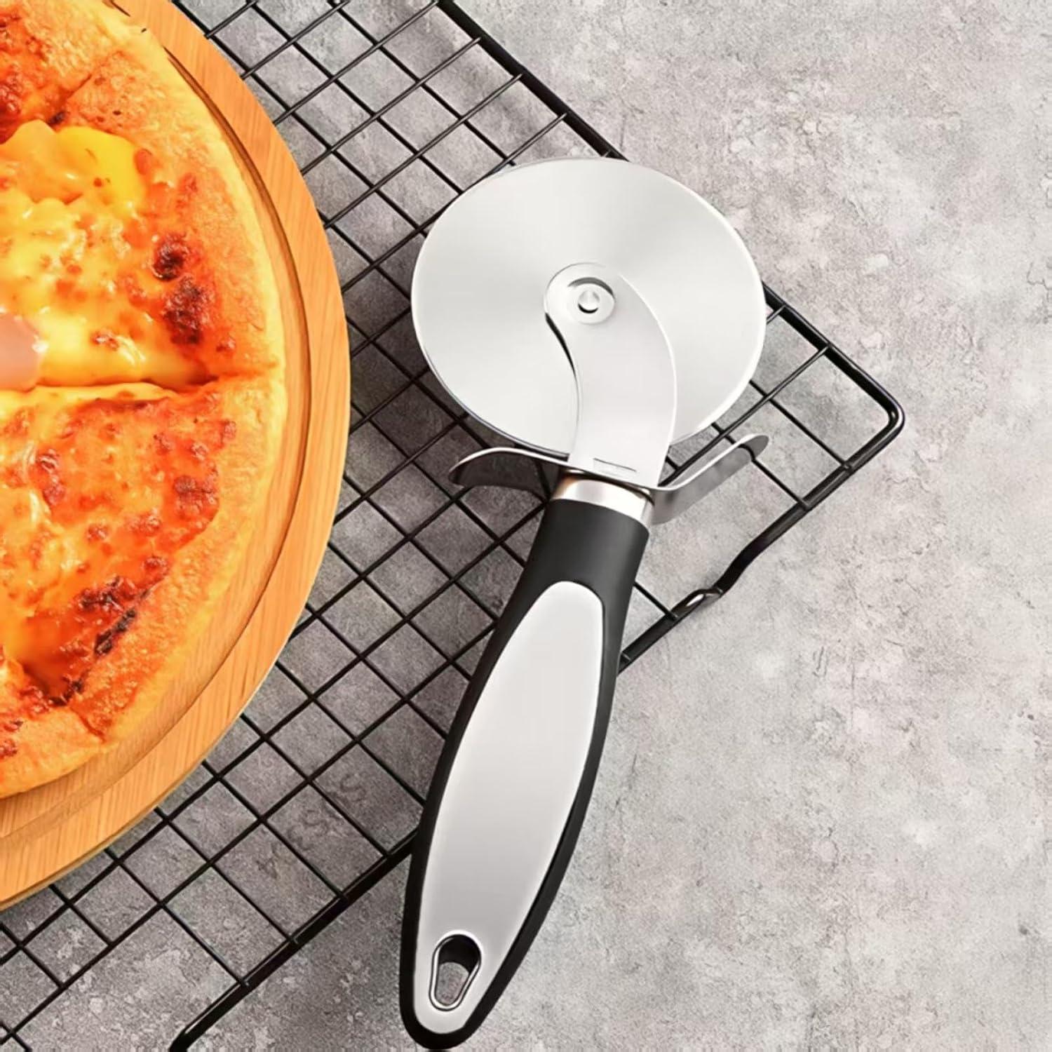Cortador de Pizza KCUISHANW Acero Inoxidable 22x9.4cm