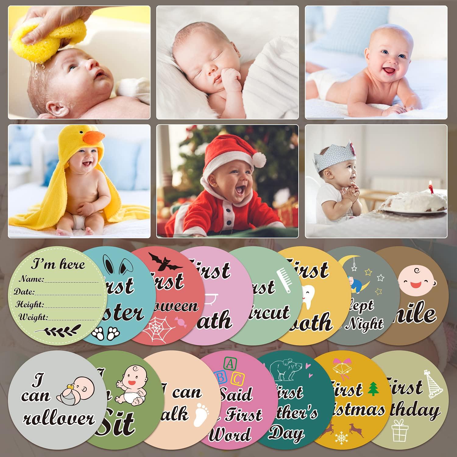 Tarjetas de Hitos para Bebés 15PCS Malihome - Accesorios Fotografía