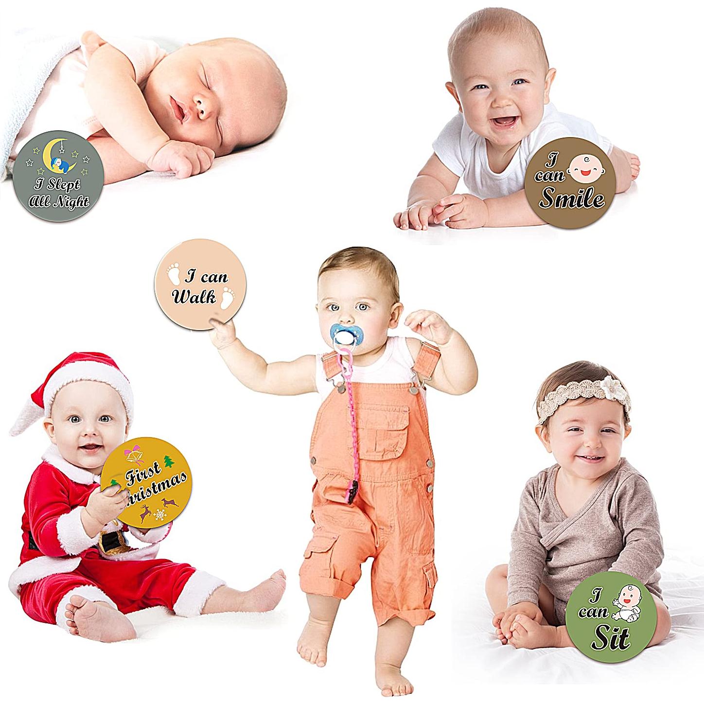 Tarjetas de Hitos para Bebés 15PCS Malihome - Accesorios Fotografía