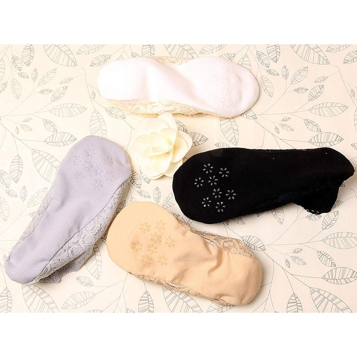 6 Pares de Calcetines Antideslizantes de Encaje SNUG STAR