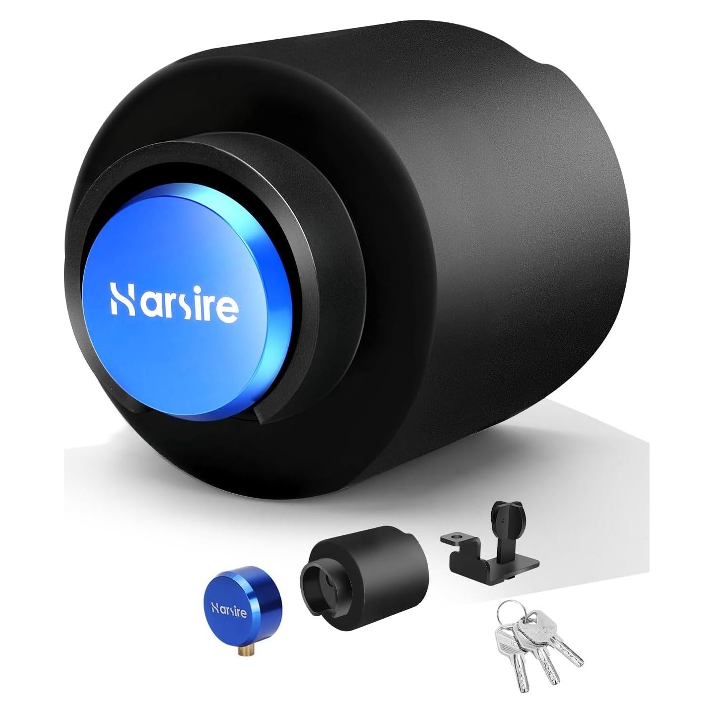 Cerradura de Remolque Harsire 2 5/16" Antirrobo Acero