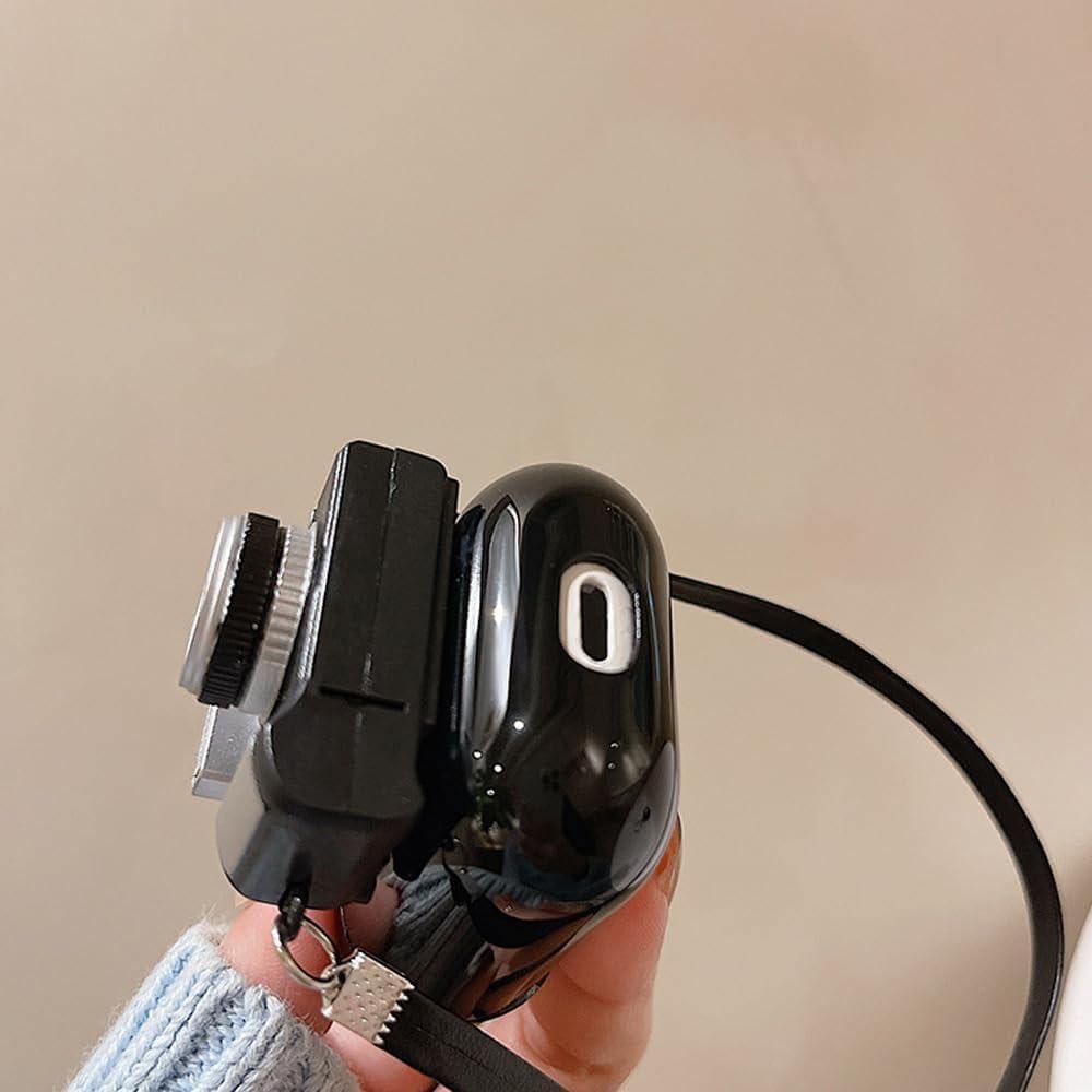 Funda Inalámbrica ZOSTLAND para AirPods 2 y 1 - Silicona Negra