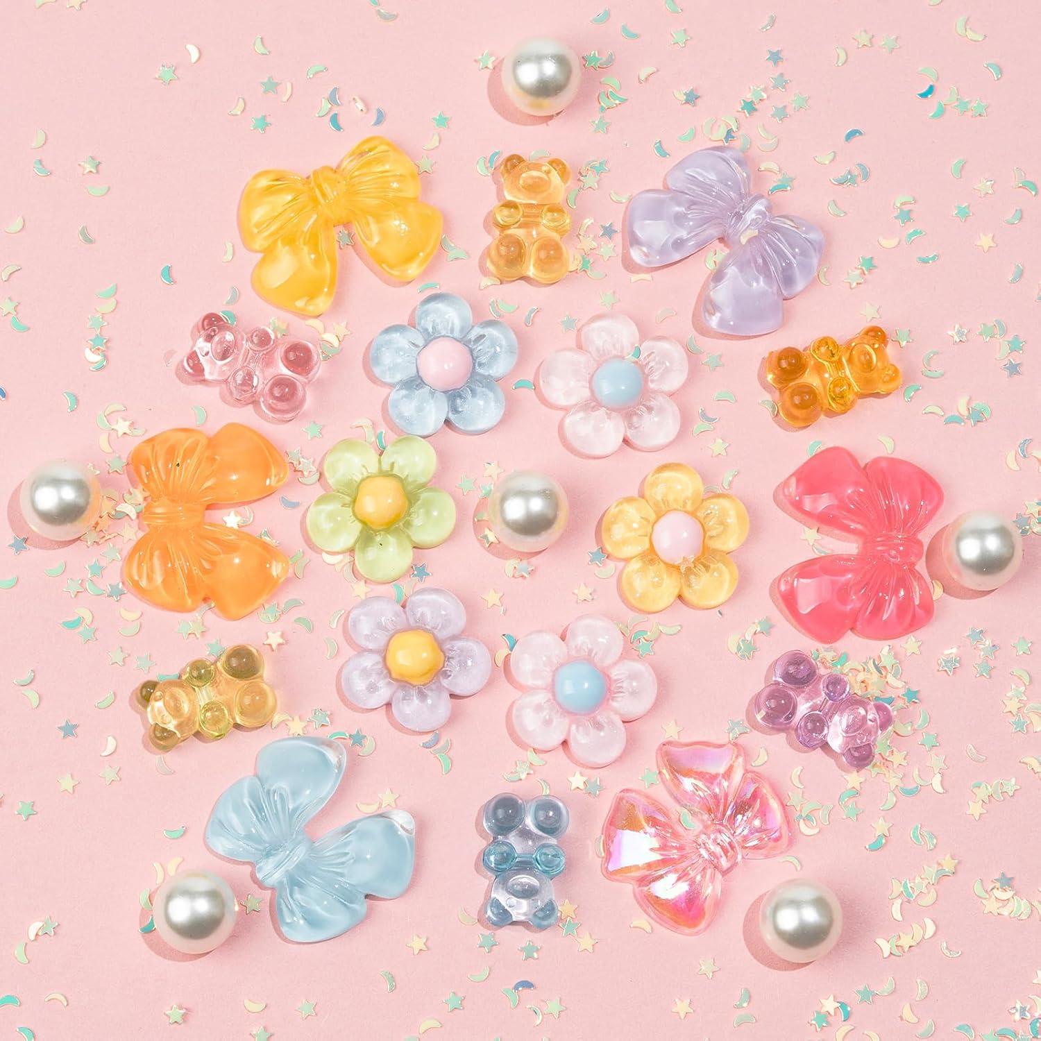 Encantos de Zapatos Coloridos COYWX - 24 Piezas de Resina