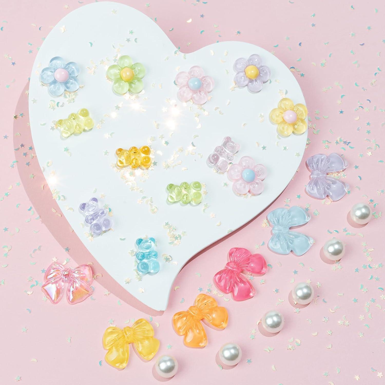 Encantos de Zapatos Coloridos COYWX - 24 Piezas de Resina