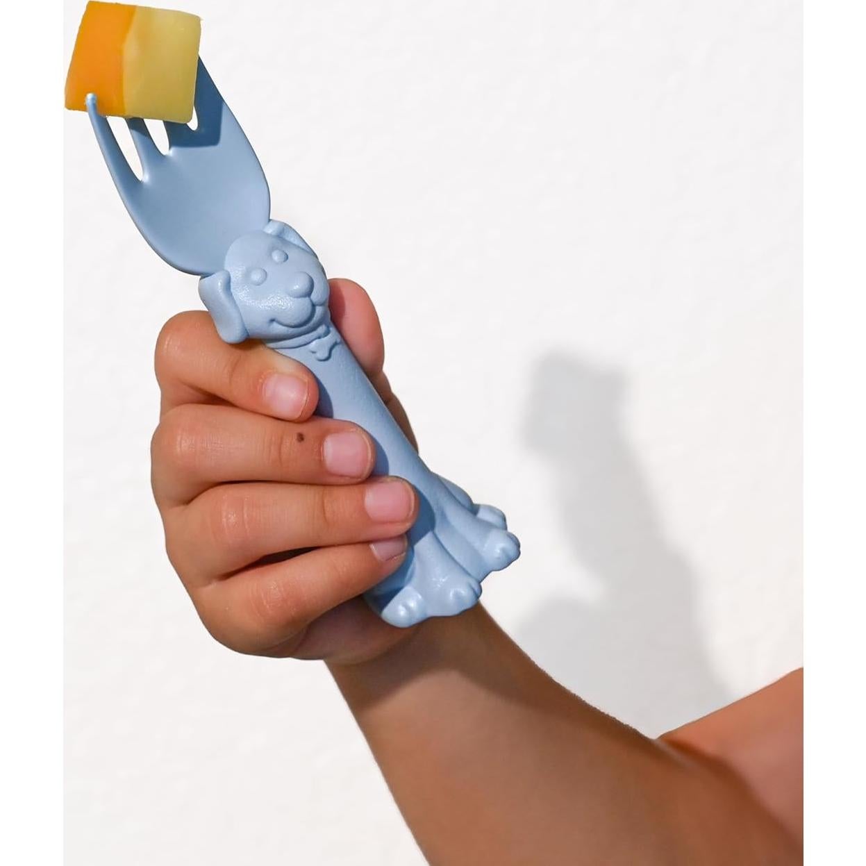 Set de Utensilios para Niños Cuchara la la - 2 Piezas Azul