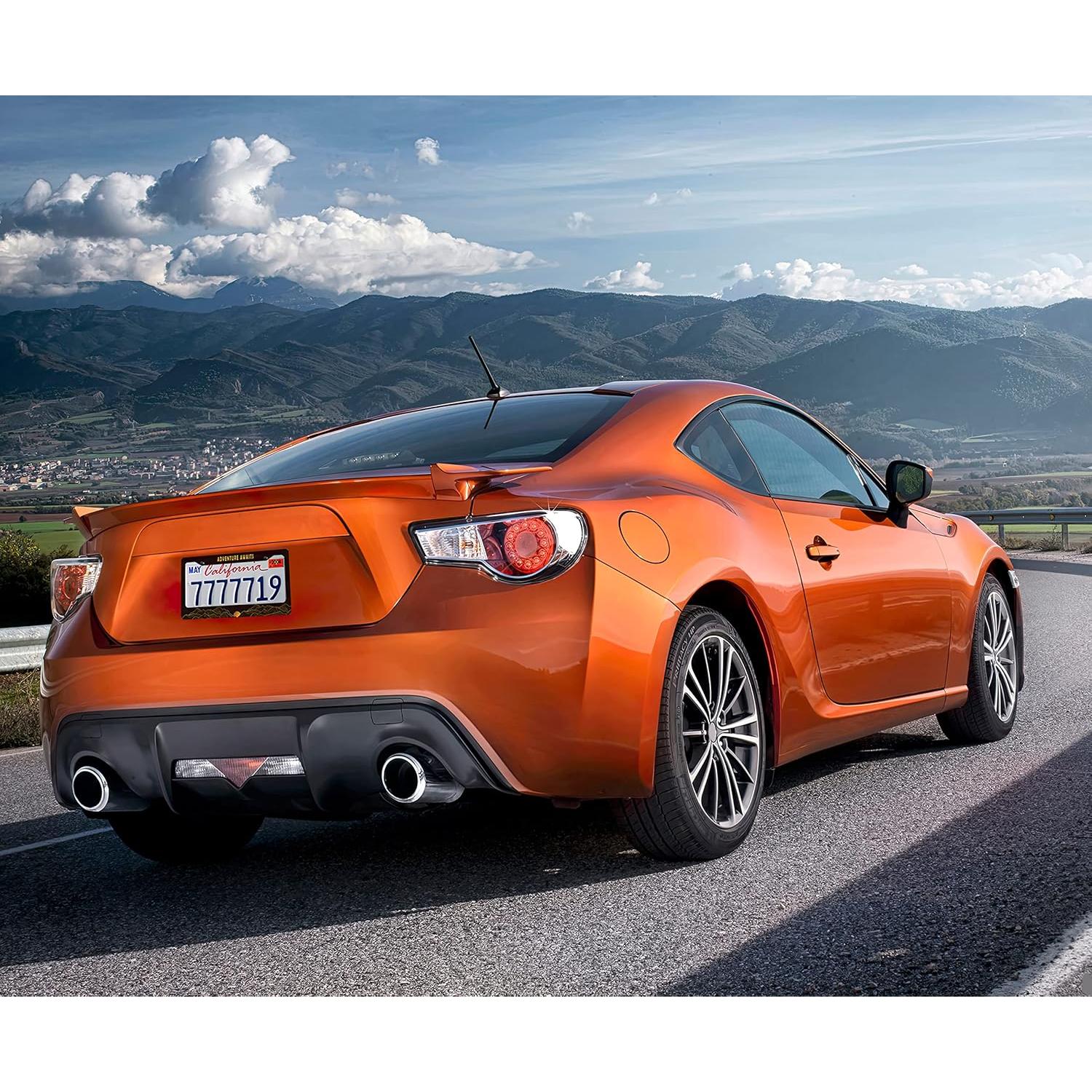 Marco de Placa de Licencia Smoaffly Aventura 30.48x15.24 cm