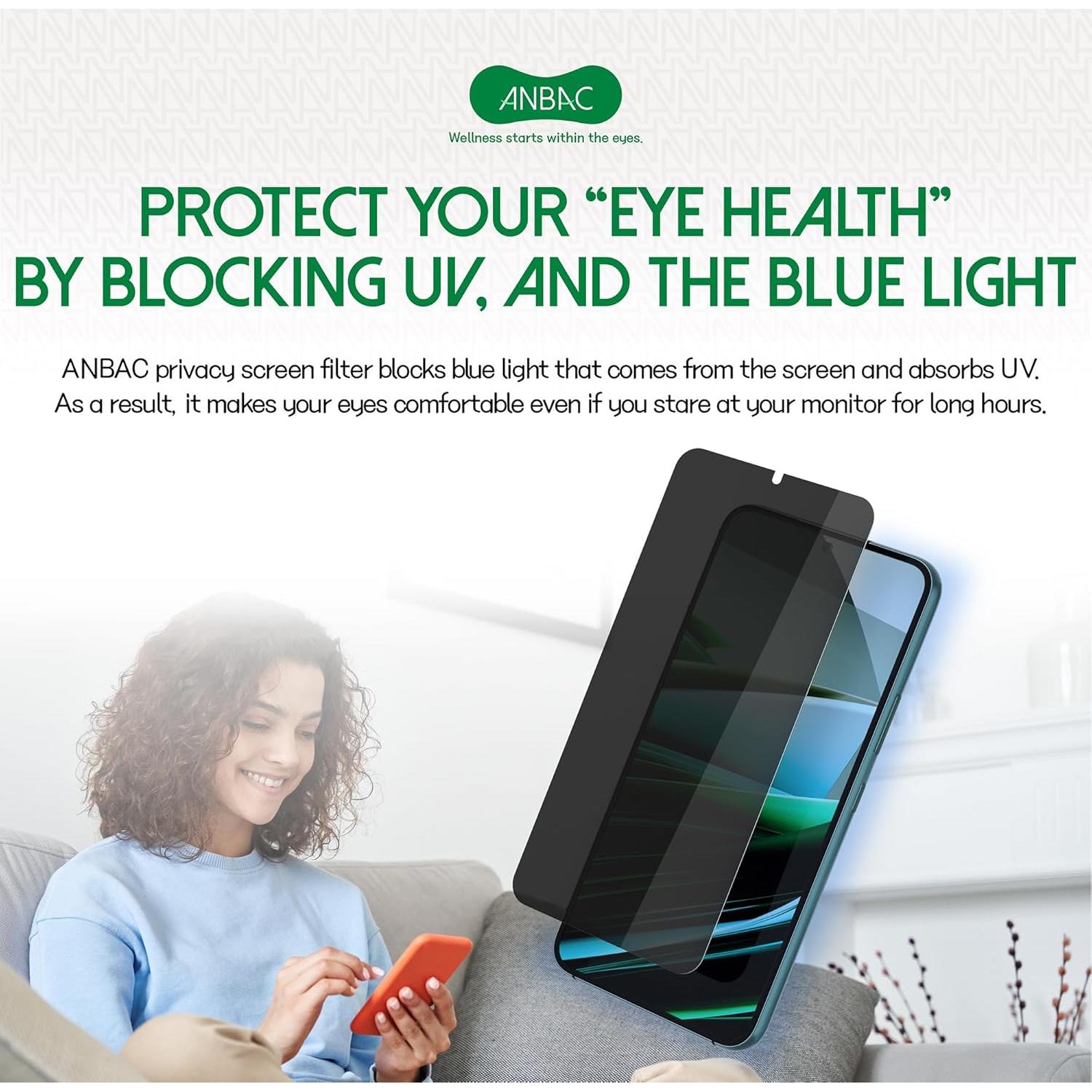 Protector de Pantalla Privado ANBAC para Samsung Galaxy S22 6.1"