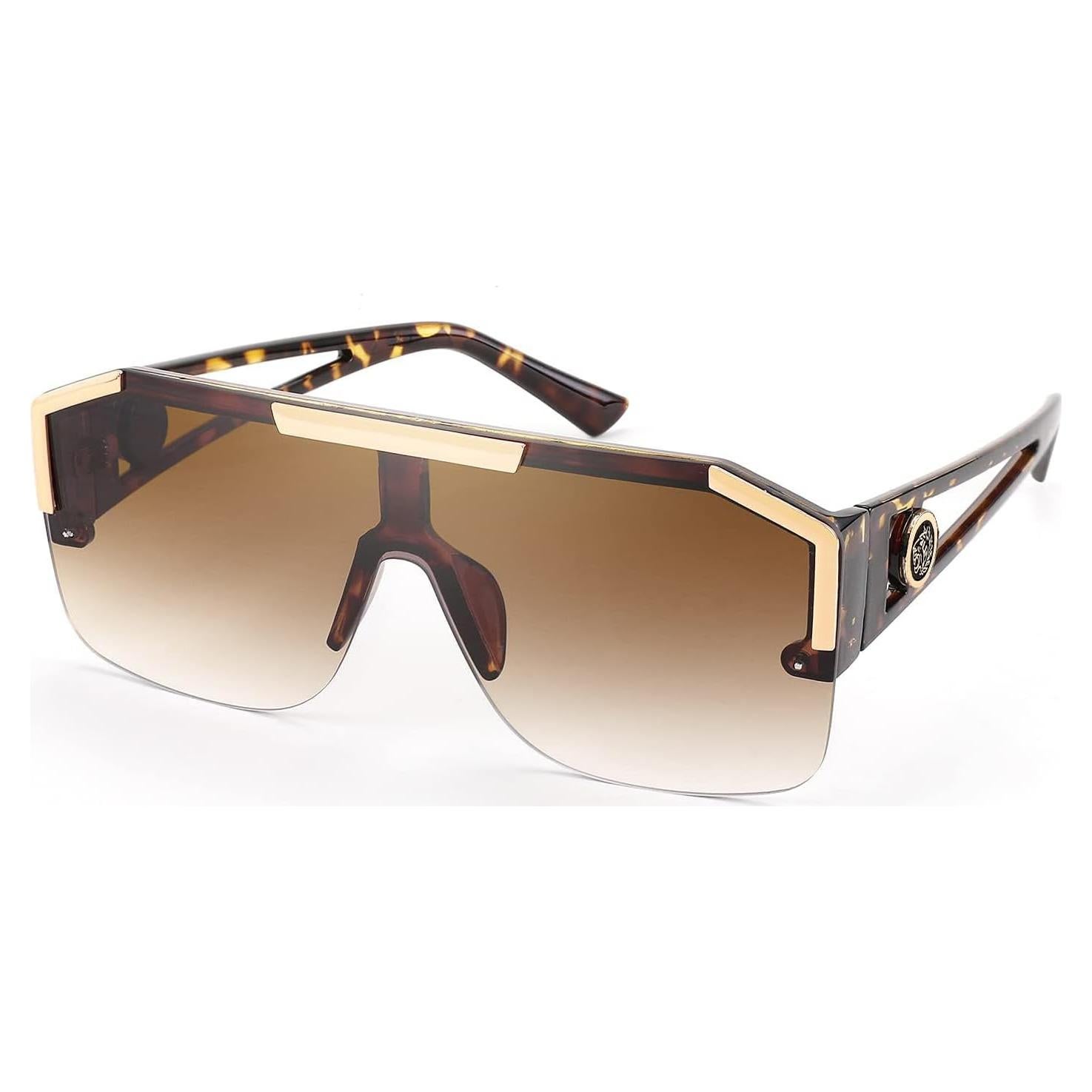 Gafas de Sol FEISEDY Cuadradas UV400 para Mujeres y Hombres