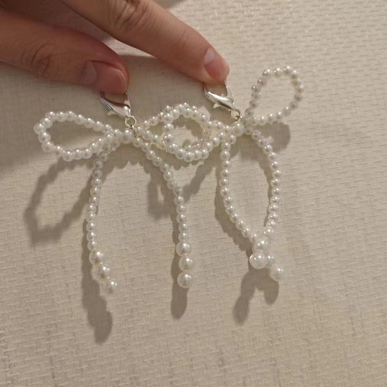 Encantos de Zapatos con Lazo de Perlas Liu Jun - 2 Pcs