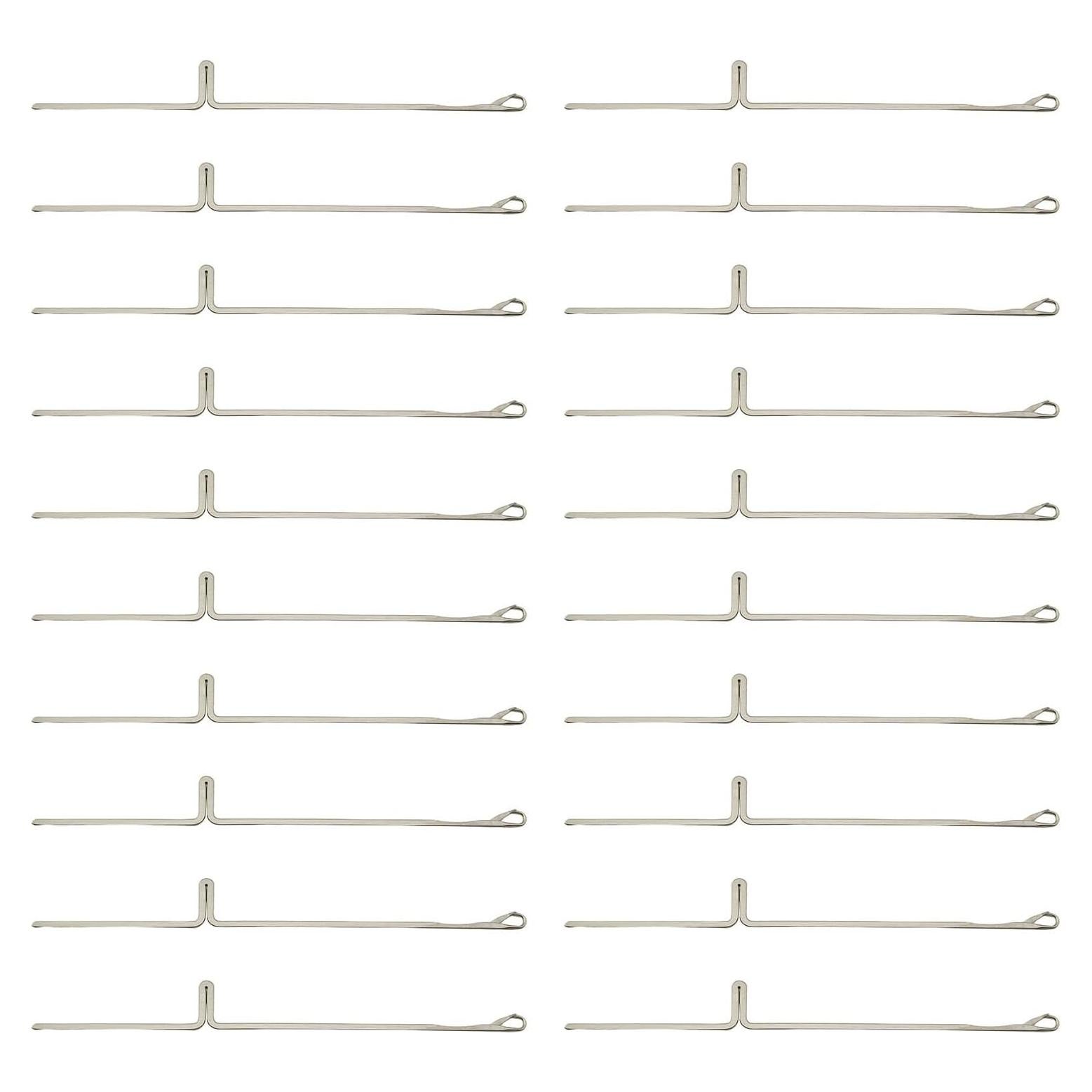 Juego de Agujas de Ganchillo TAODAN 20 Piezas Acero 1.6mm