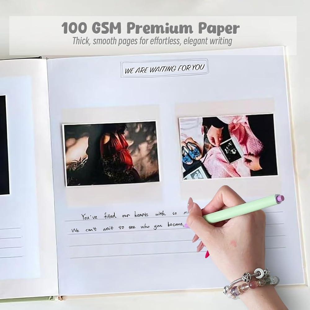 Libro de Recuerdos para Bebés FOUNCY Elefante 76 Páginas