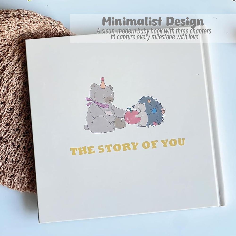 Libro de Recuerdos para Bebés FOUNCY Elefante 76 Páginas