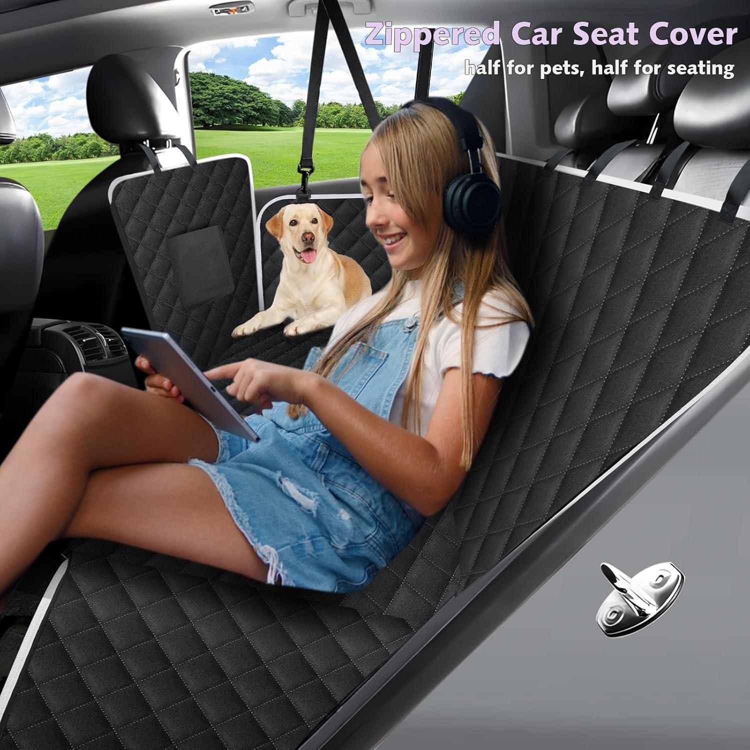 Funda de Asiento de Coche Meolsaek para Perros Universal 140x114cm