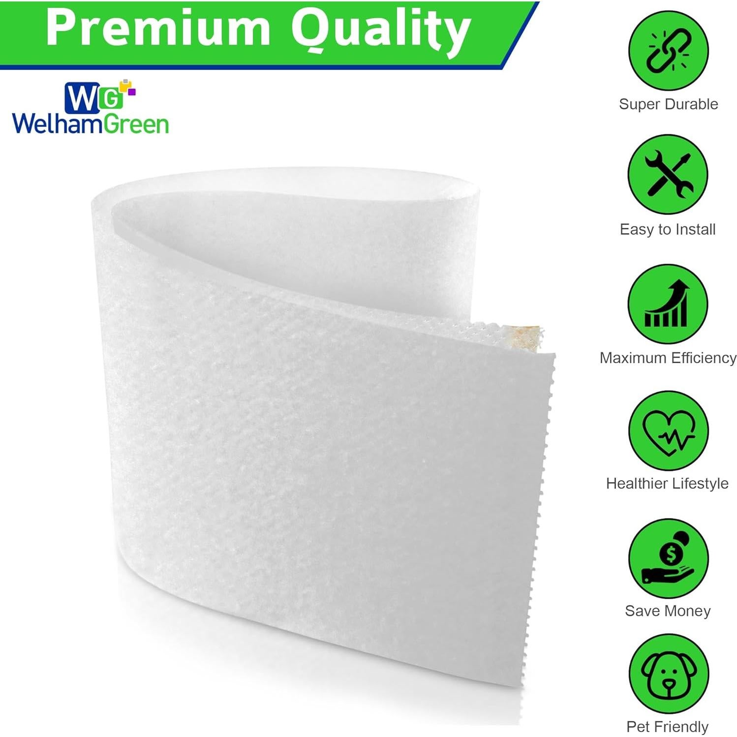 Paquete de 4 Pre-Filtros Welham Green para Levoit Core 300